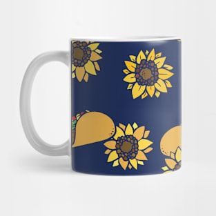 Taco Tuesday Sunflowers Mug